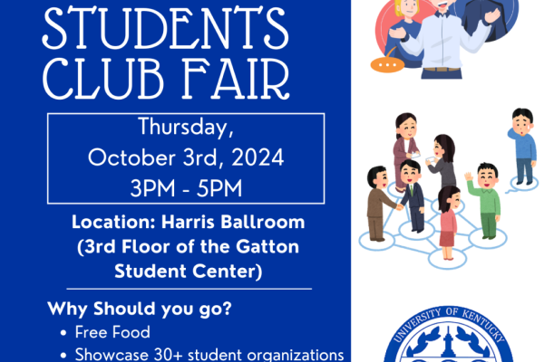 Grad students club fair october 3