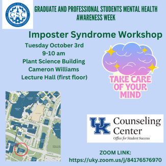 10/3 Imposter syndrome workshop
