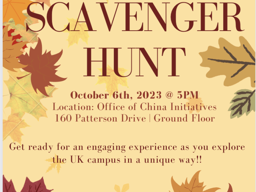 Scavenger hunt